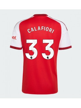 Moški Nogometna dresi replika Arsenal Riccardo Calafiori #33 Domači 2026-27 Kratek rokav Moški Nogometna dresi replika Arsenal Riccardo Calafiori #33 Domači 2026-27 Kratek rokav